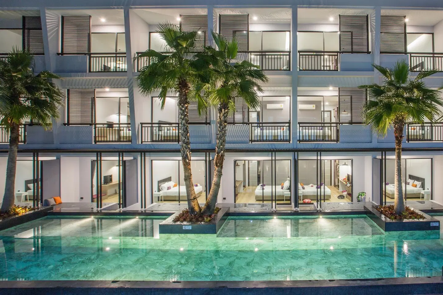 Chaweng Villawee Hotel Hallenbad