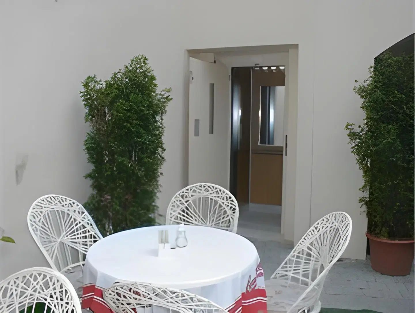 Pension U Lilie Terrasse