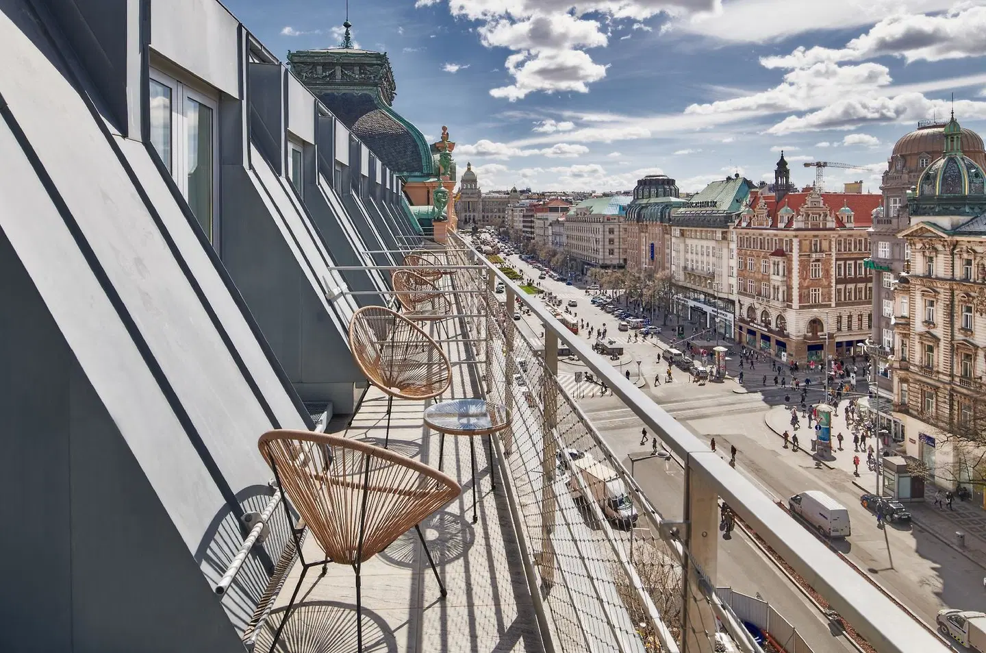 VN17 Rooftop Suites by Prague Residences Terrasse
