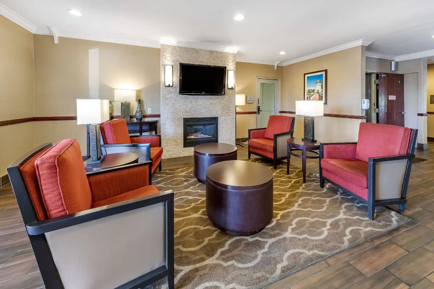 Comfort Suites Near Six Flags Magic Mountain LOUNGE_LOBBY