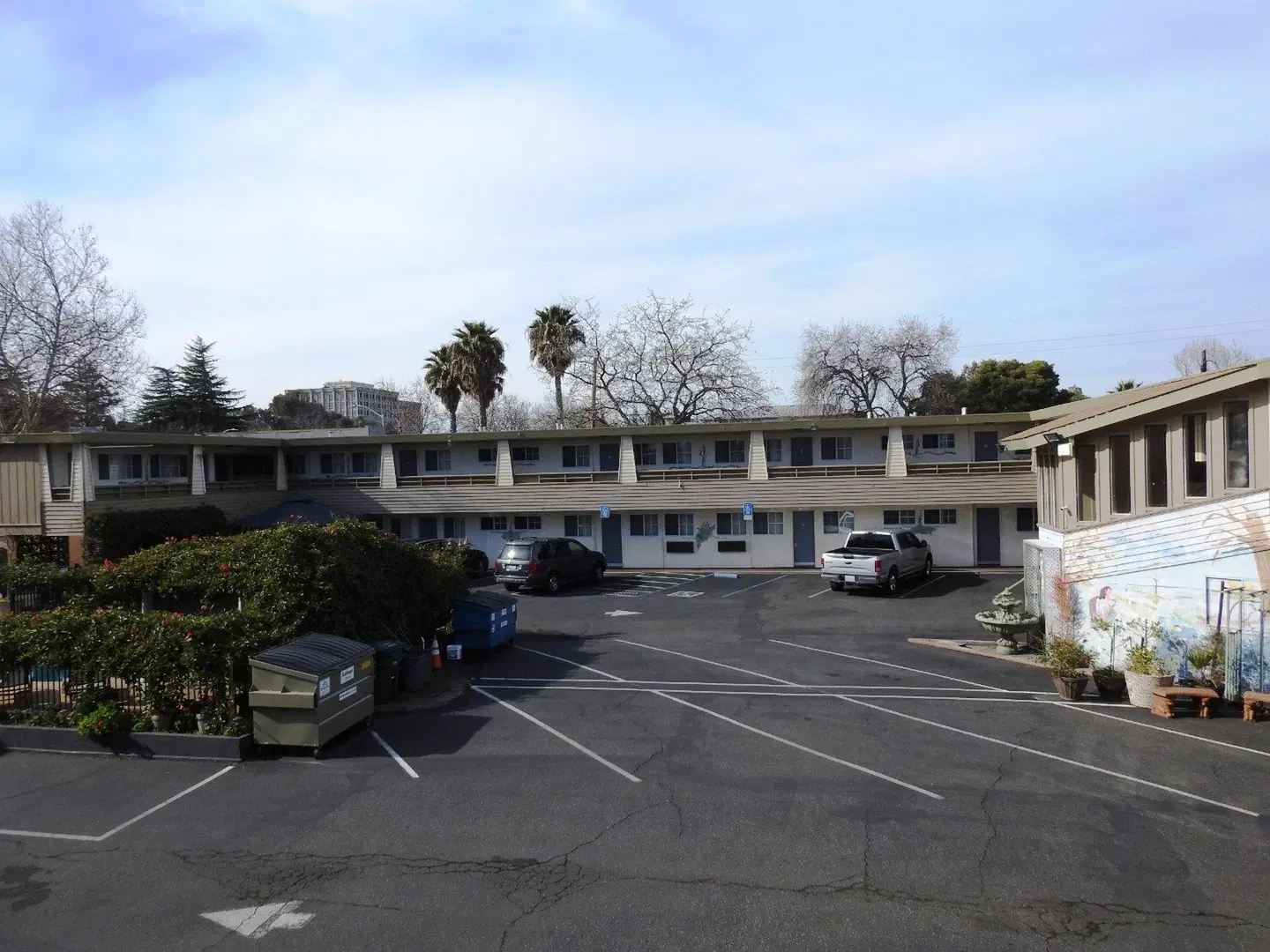 Stanford Motor Inn Terrasse