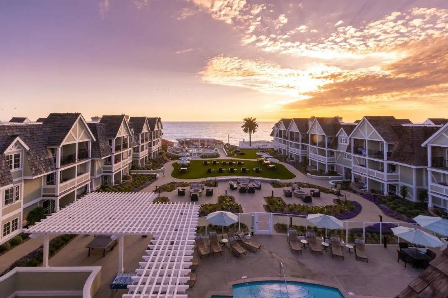 Carlsbad Inn Beach Resort Terrasse
