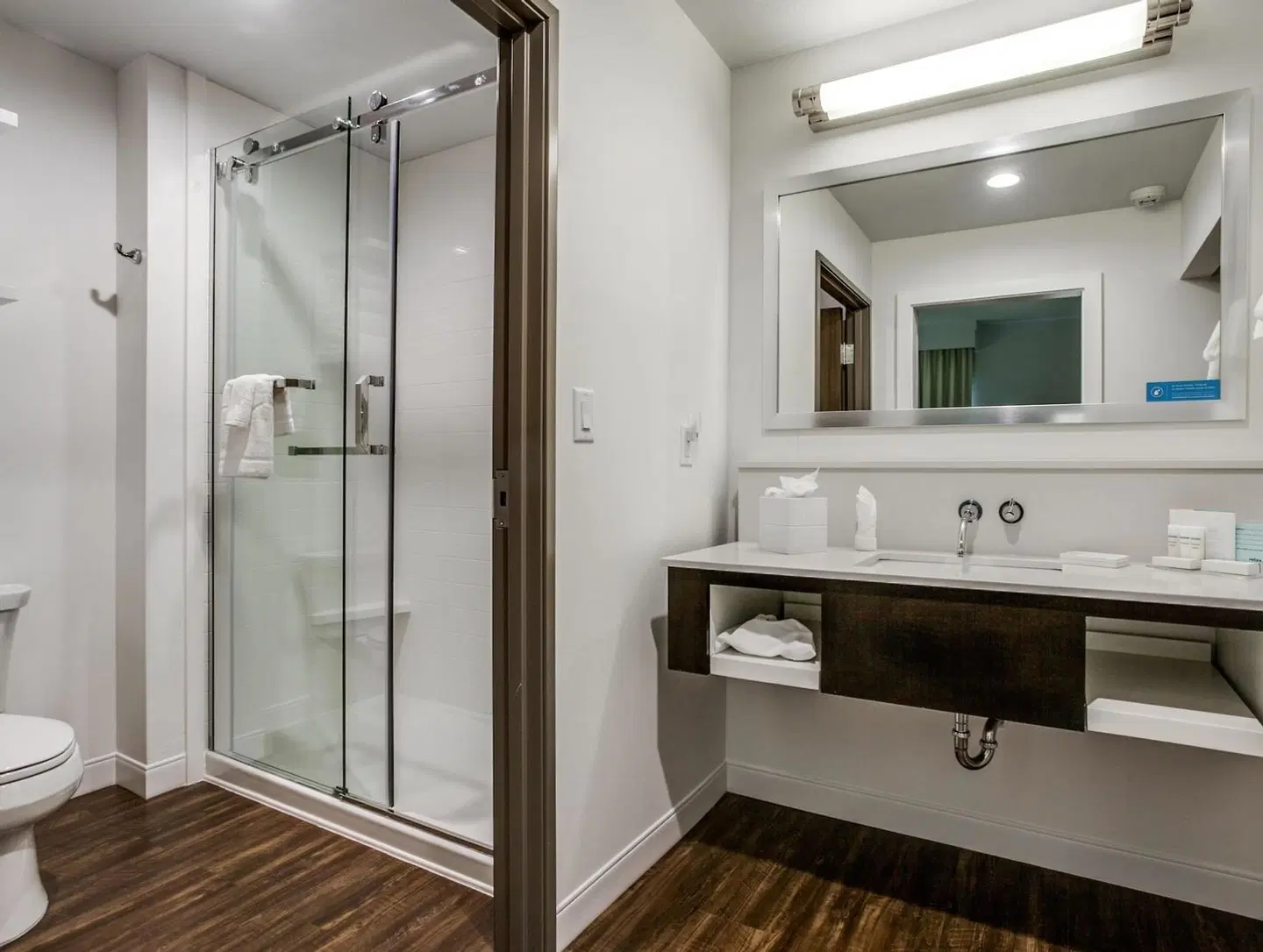 Hampton Inn & Suites Dallas - Central Expy North Park Area Badezimmer