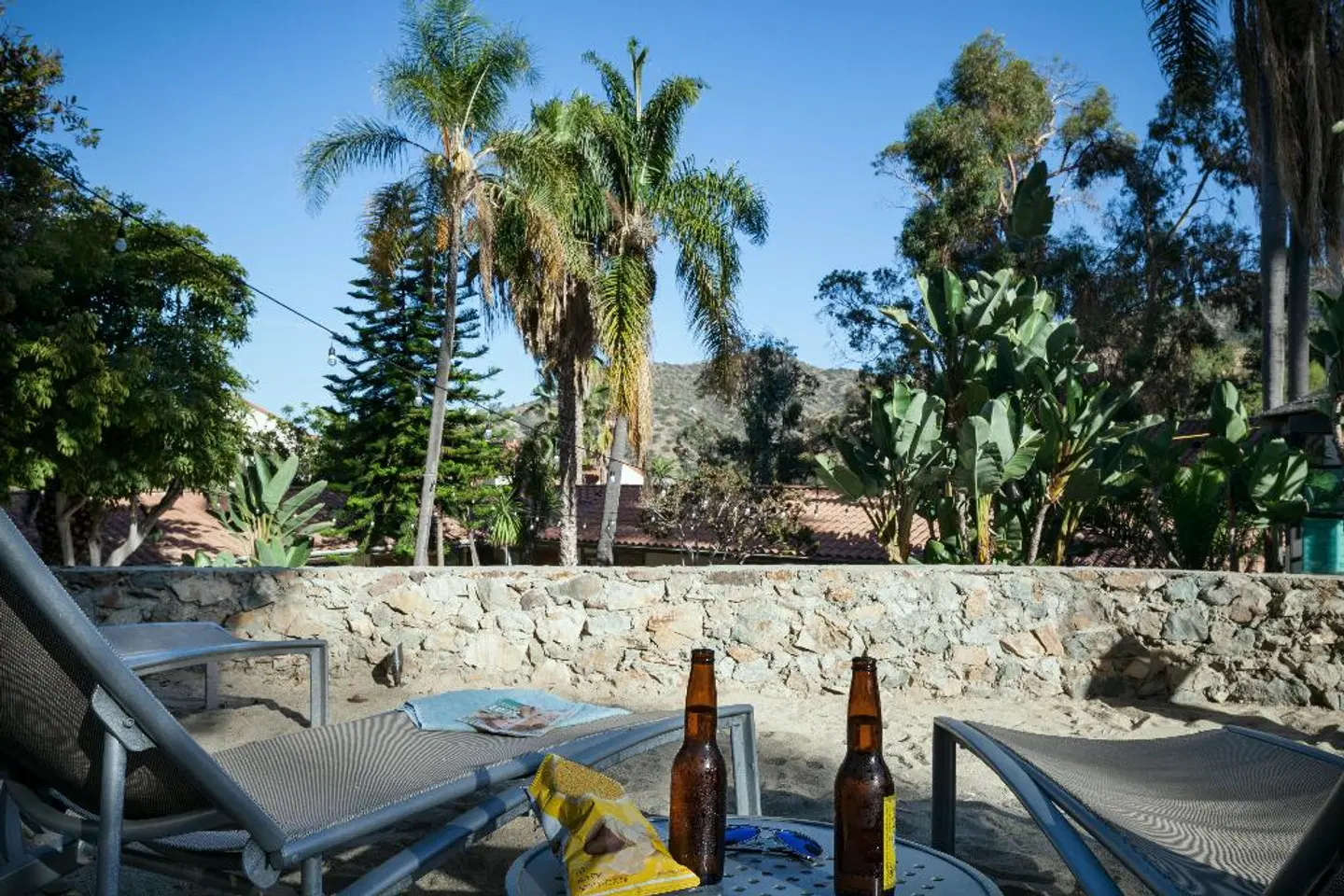 Catalina Canyon Resort Terrasse