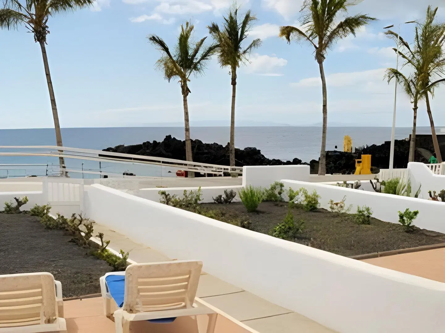 Bungalows Villas Blancas Terrasse