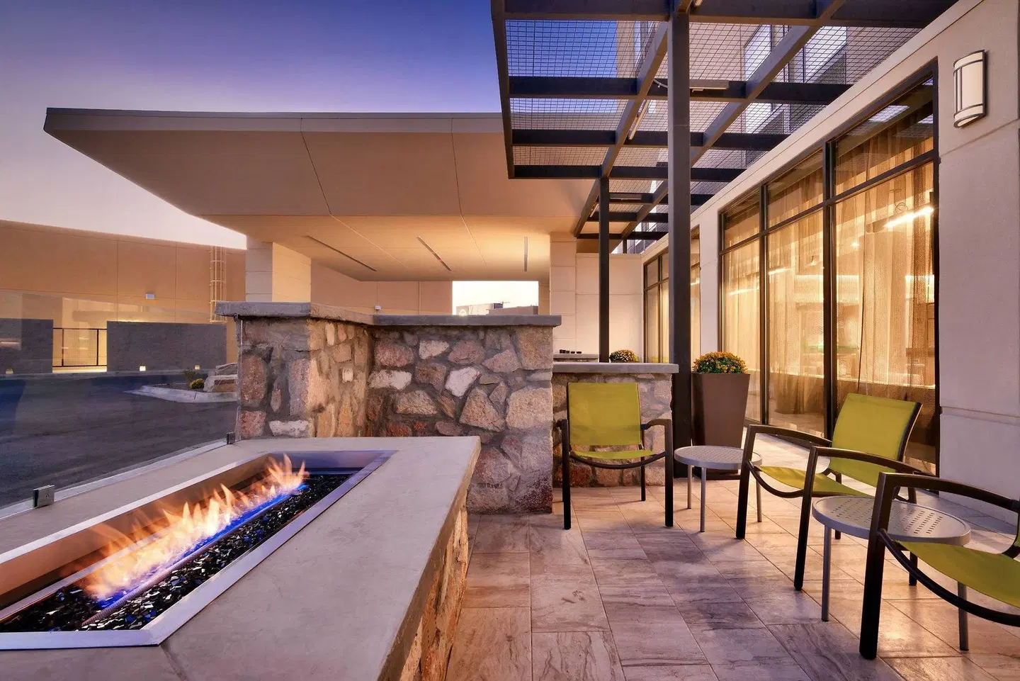 SpringHill Suites by Marriott El Paso Airport Terrasse