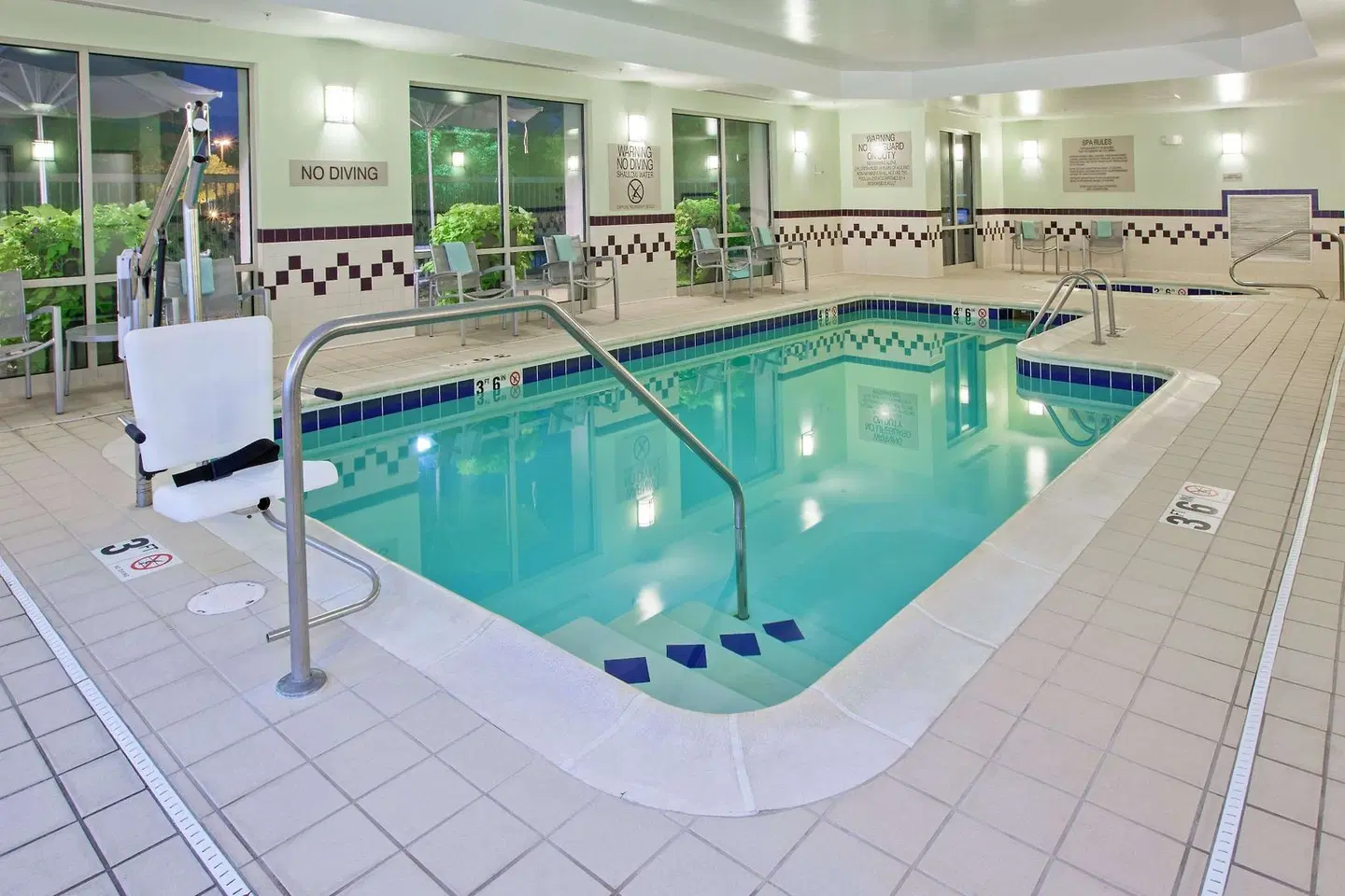 Courtyard by Marriott San Antonio Airport/North Star Mall Hallenbad