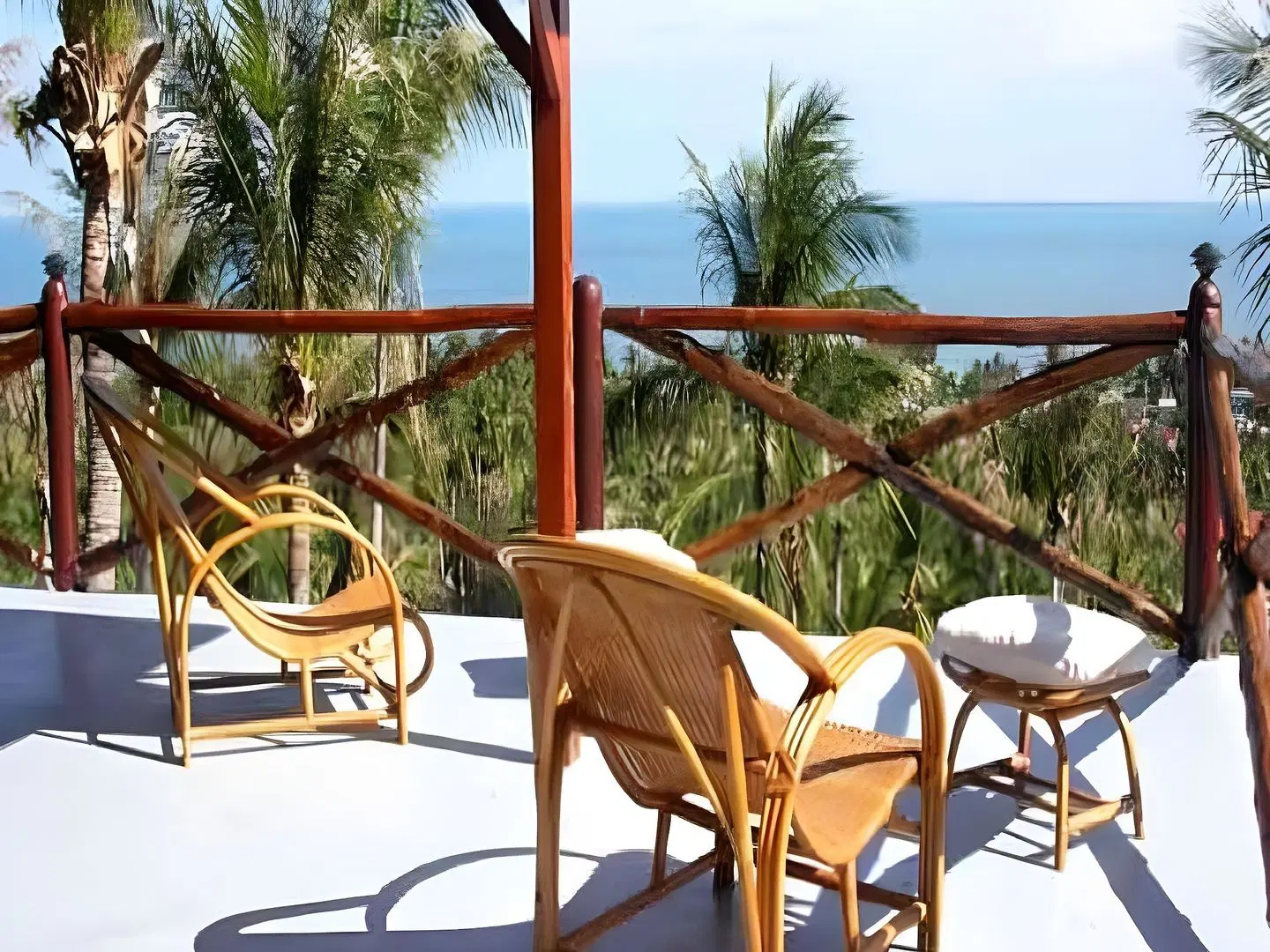 Seaview Paradise Beach and Mountain Holiday Villas Resort Terrasse
