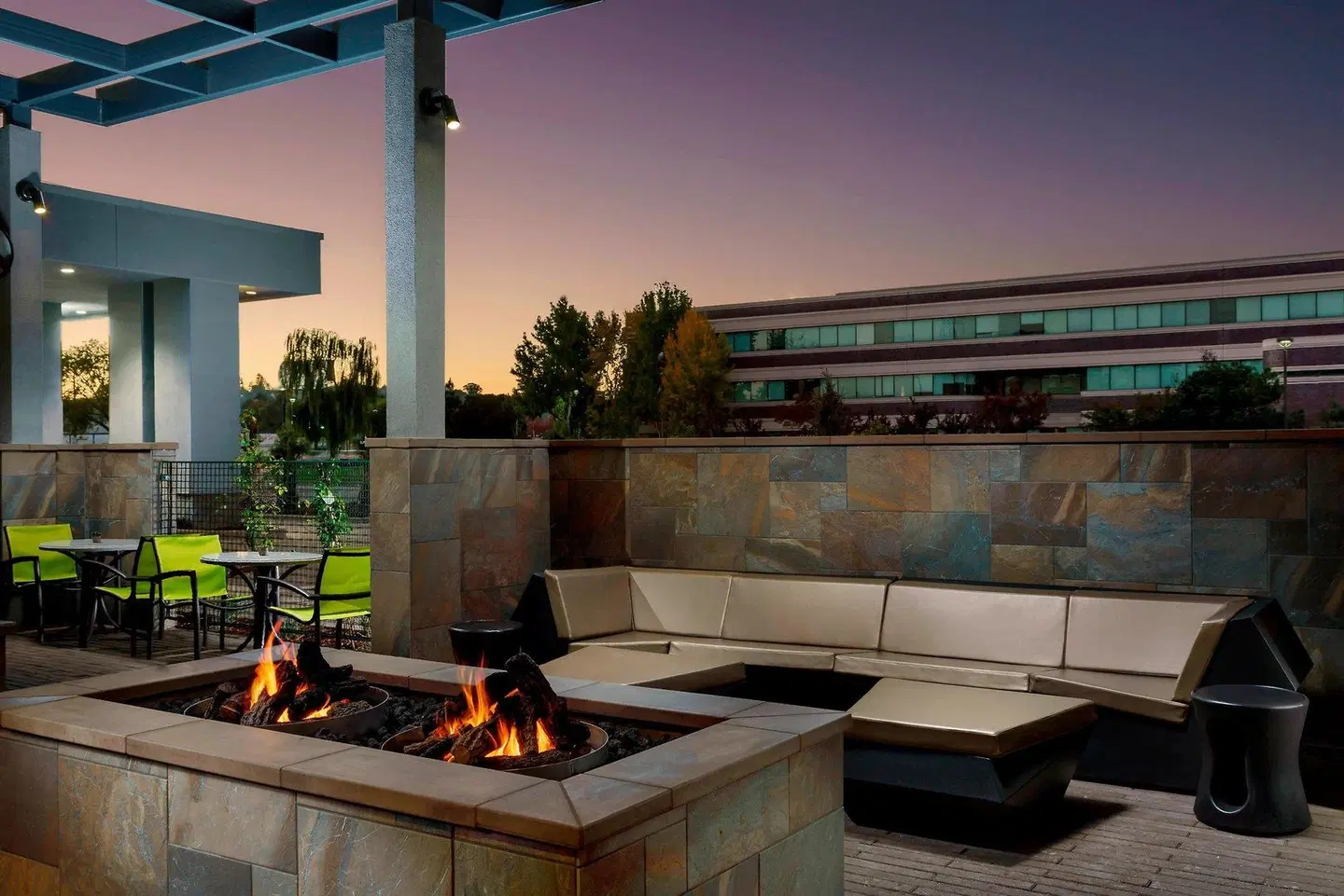 SpringHill Suites by Marriott Belmont Redwood Shores Terrasse