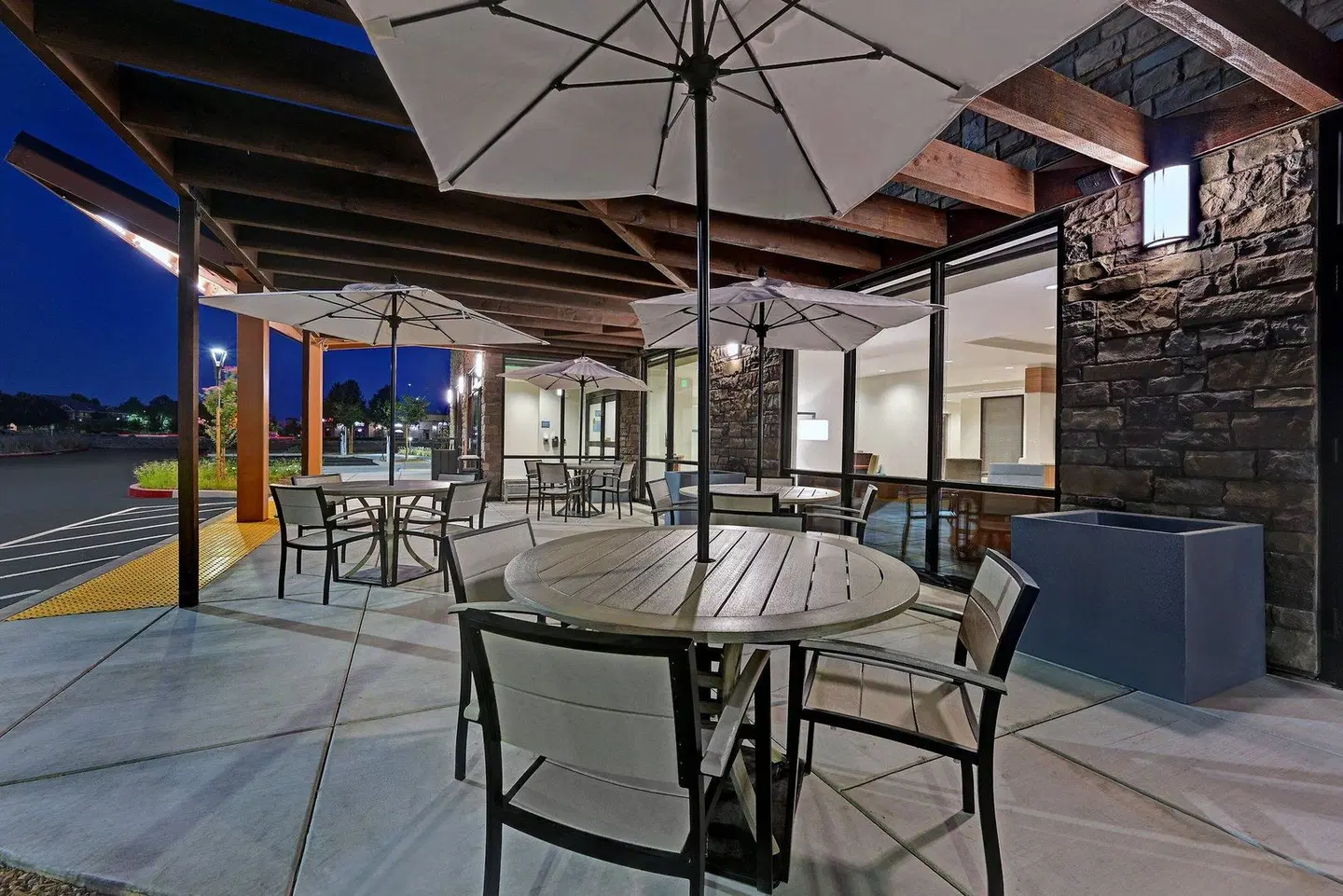 TownePlace Suites Sacramento Airport Natomas Terrasse