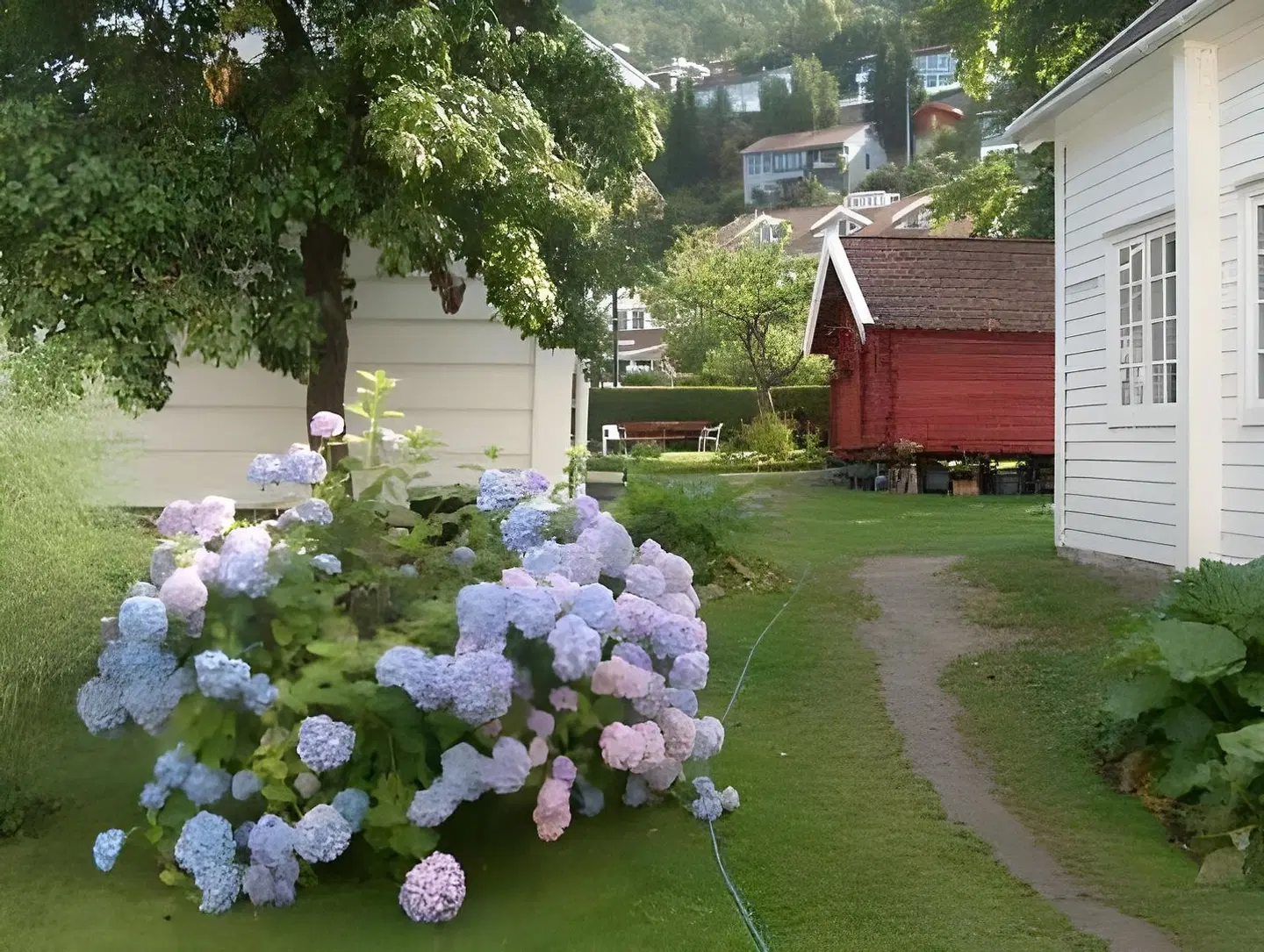 Vangsgaarden Gjestgiveri Garten