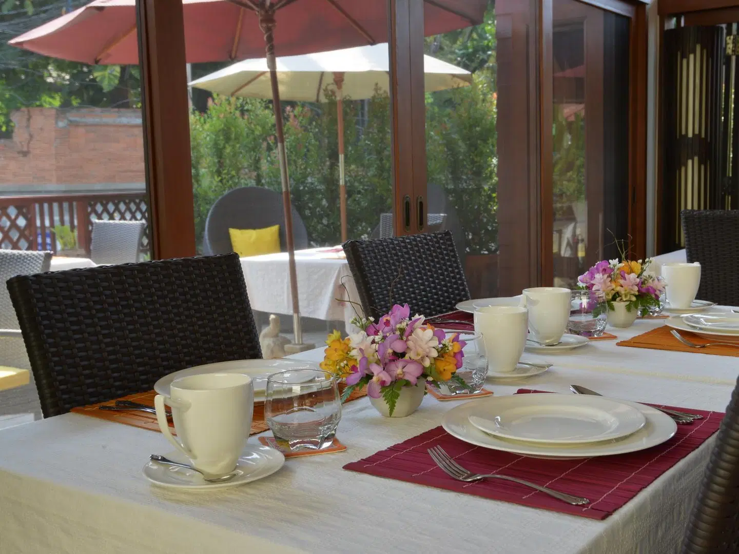 The Golden Wells Residence Terrasse