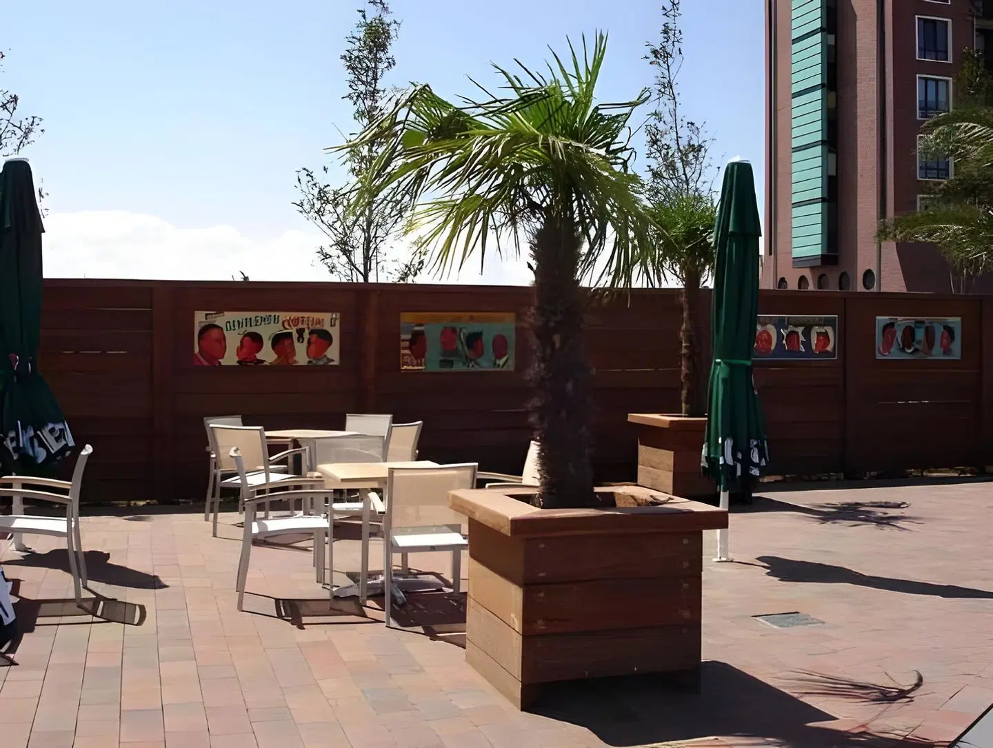 Boardinghouse Bremerhaven Terrasse