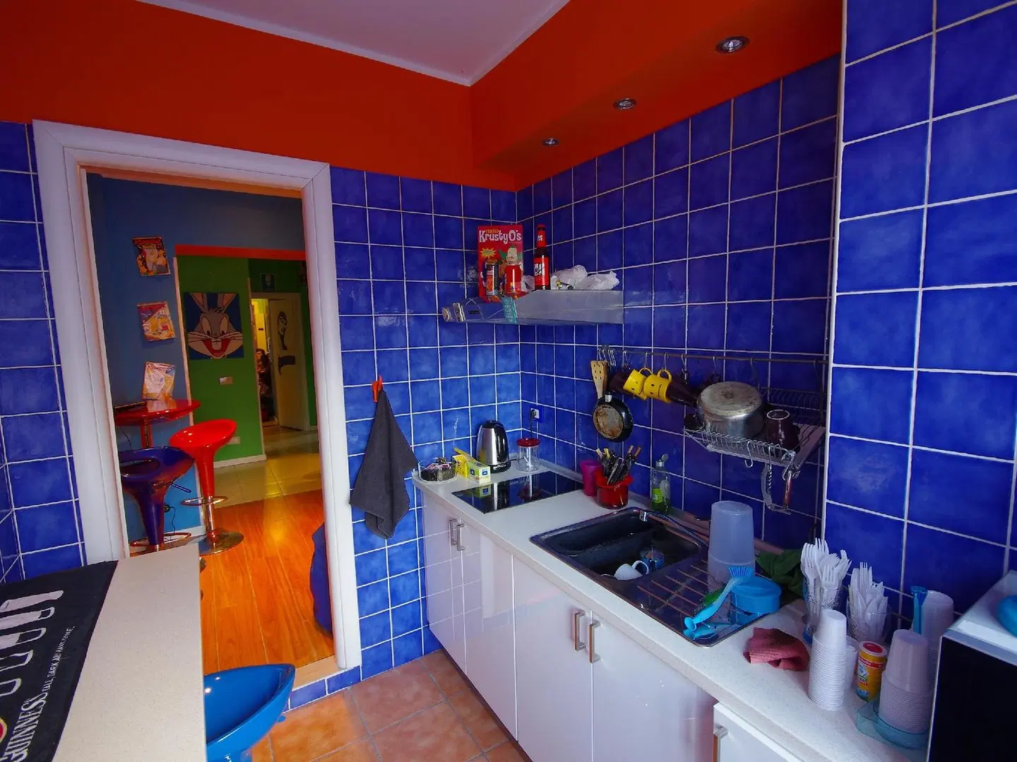 Comics Guesthouse Badezimmer