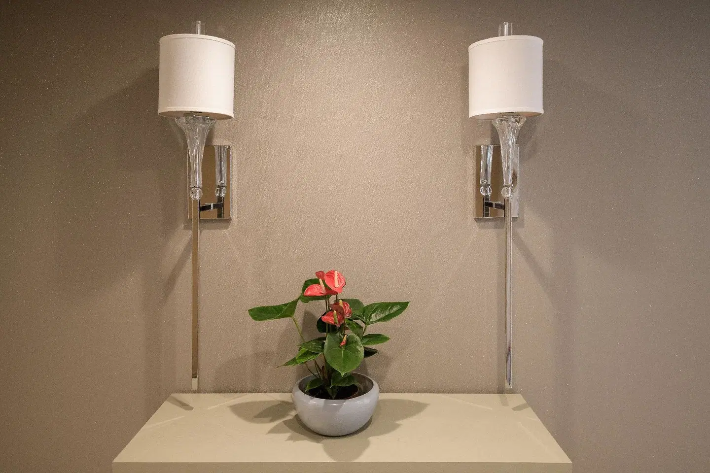 Woodcrest Hotel Badezimmer