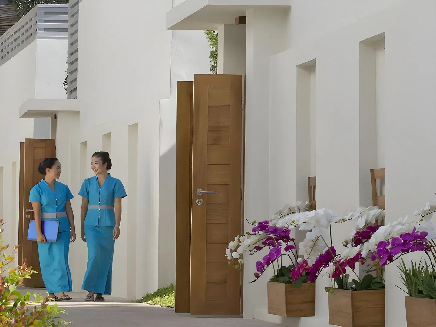Samui Blue Orchid Terrasse
