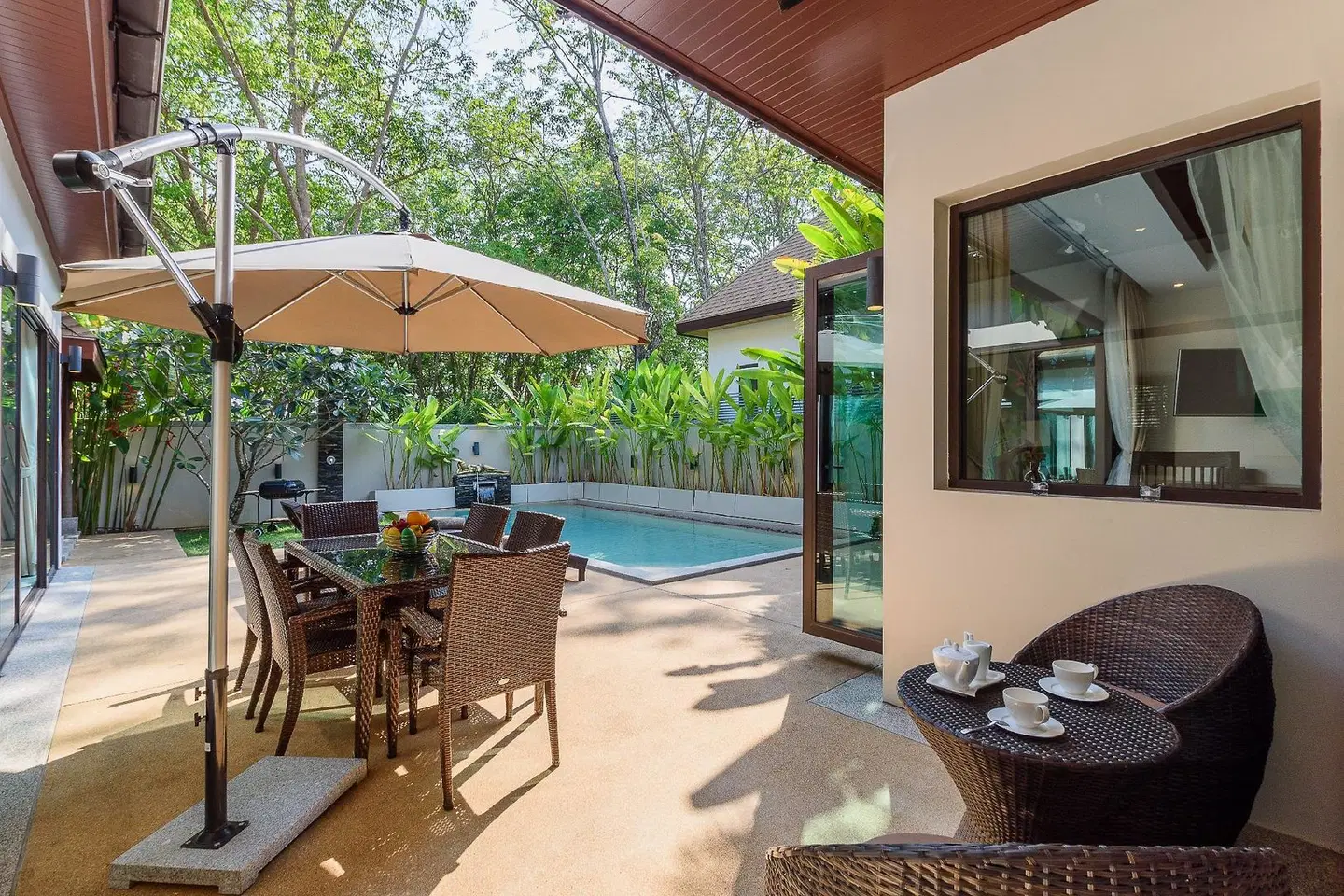 Inspire Villas Phuket Terrasse