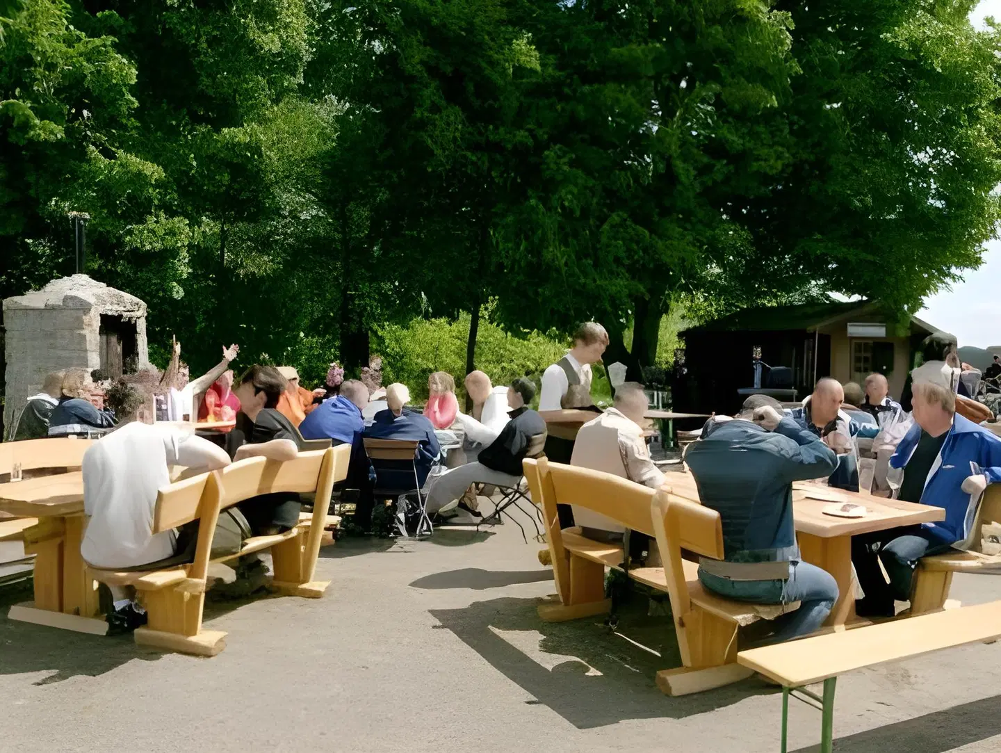 Kranichrast Terrasse