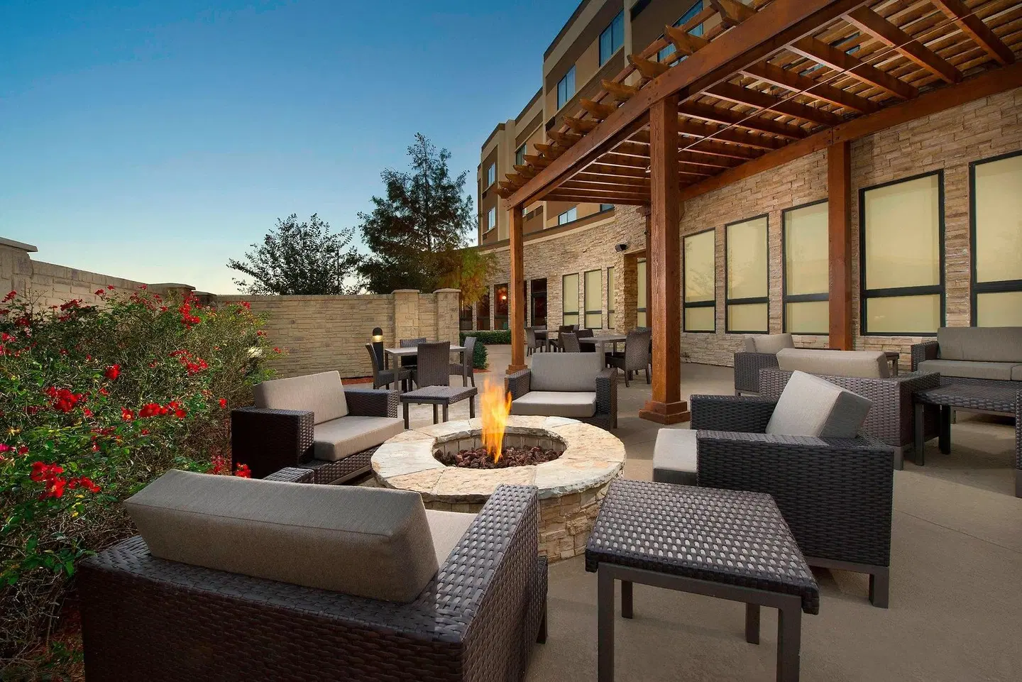 Courtyard by Marriott Wichita Falls Terrasse