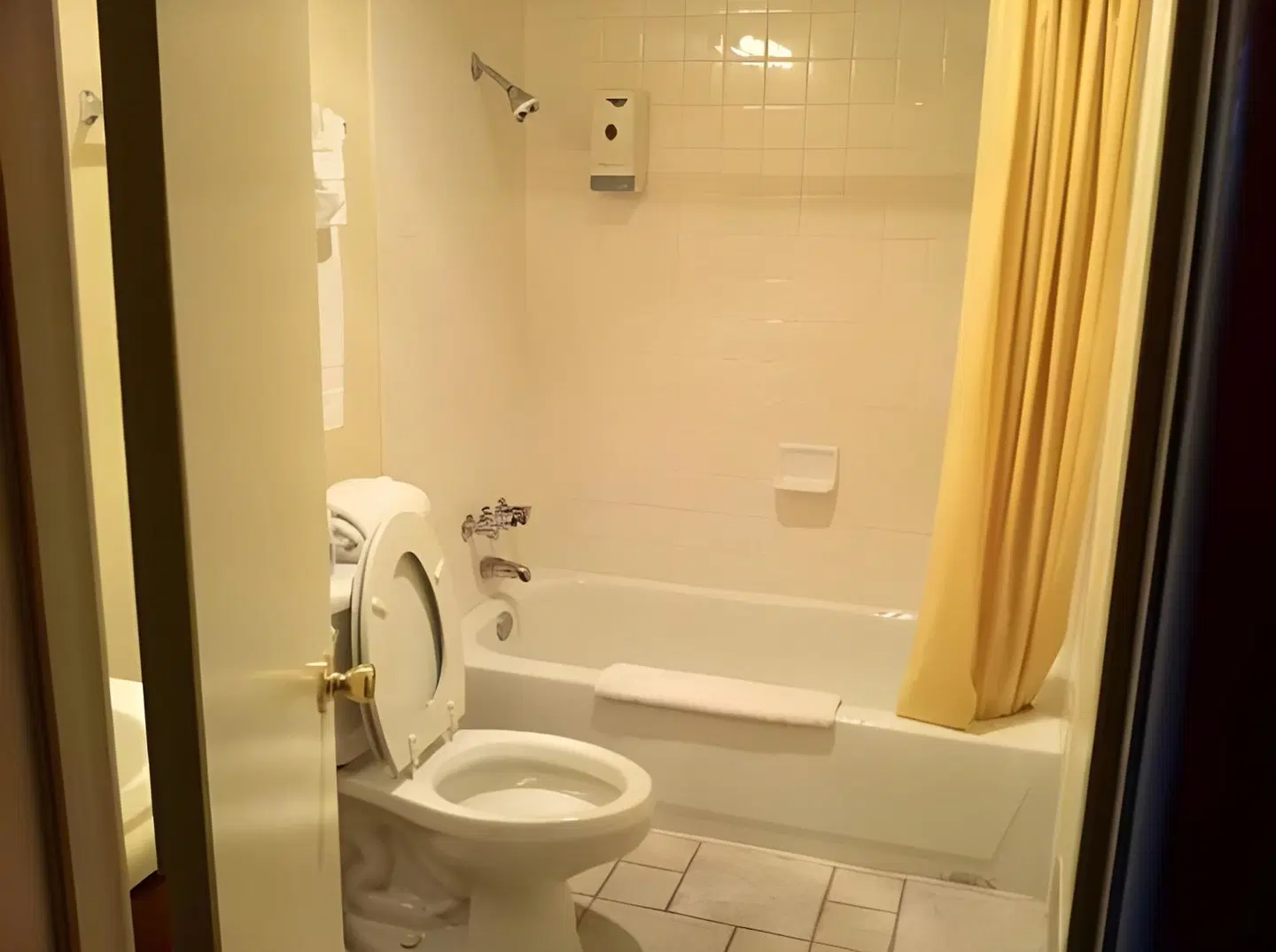 Econo Lodge Inn & Suites Badezimmer
