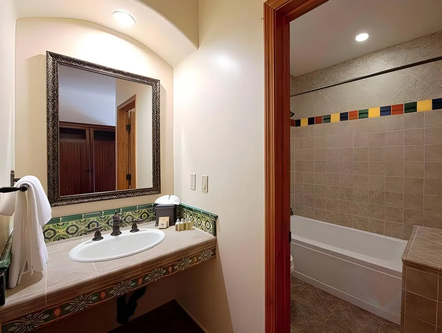 Los Arboles Hotel Badezimmer