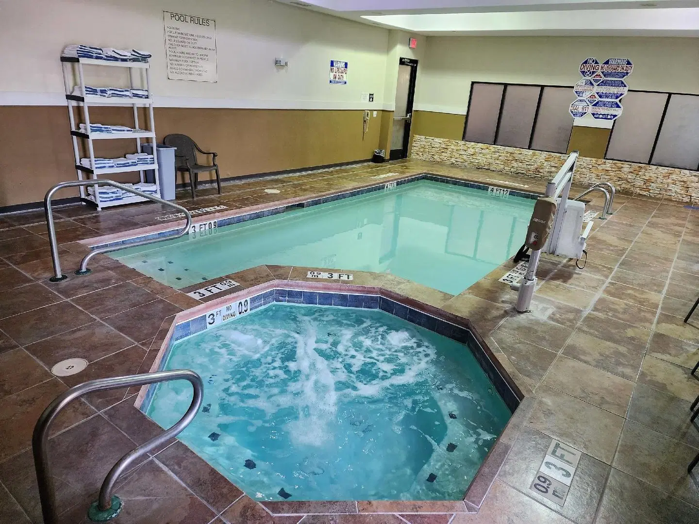 Sleep Inn & Suites West Medical Center Hallenbad
