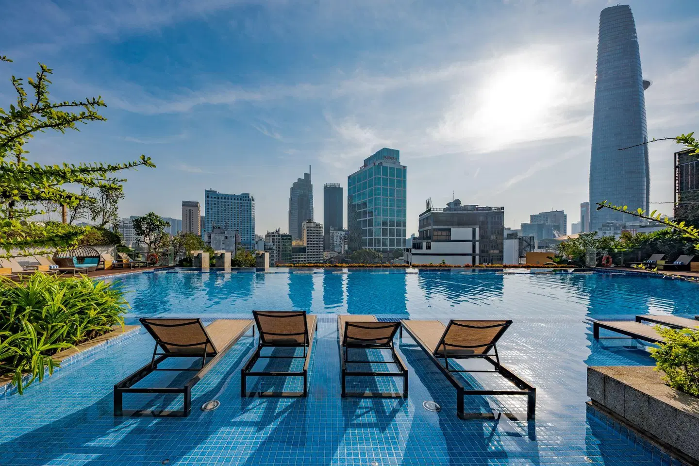 Sedona Suites Ho Chi Minh City Terrasse