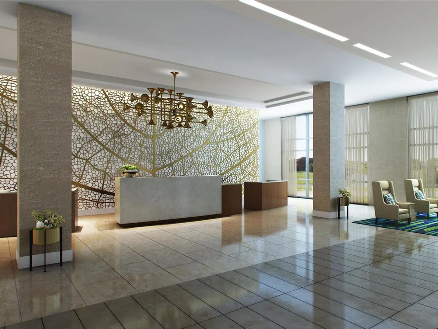 Embassy Suites By Hilton Denton Convention Center LOUNGE_LOBBY