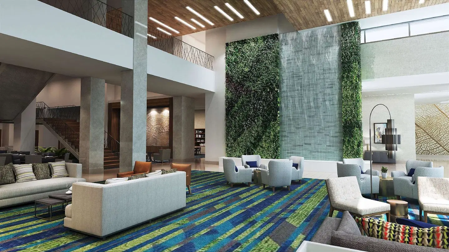 Embassy Suites By Hilton Denton Convention Center Badezimmer