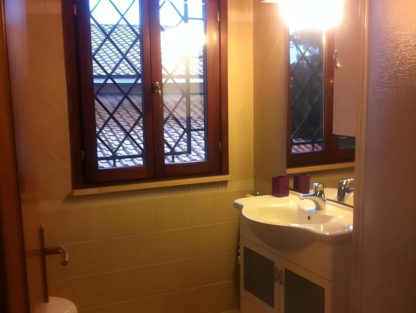 Villa Smeraldo Roma Badezimmer