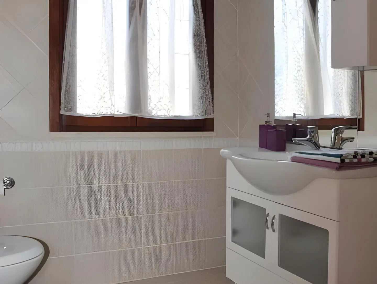 Villa Smeraldo Roma Badezimmer