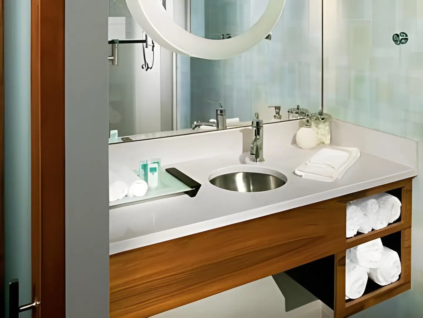 SpringHill Suites by Marriott Midland Odessa Badezimmer