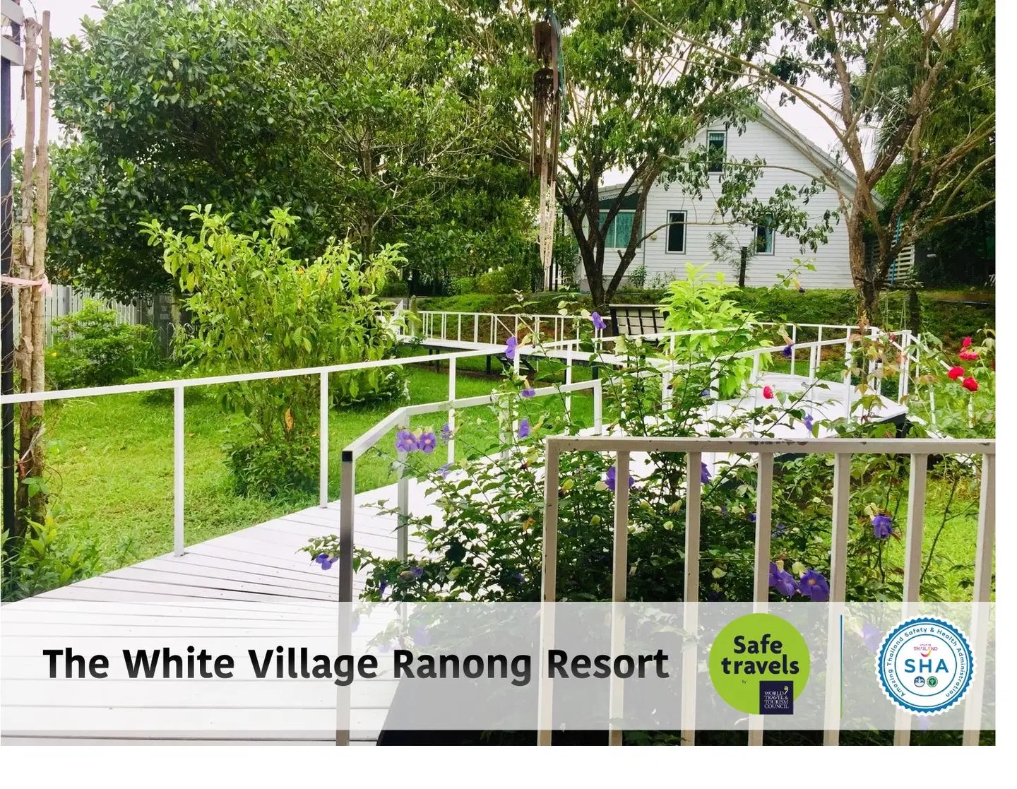 The White Village Ranong Resort LANDSCAPE