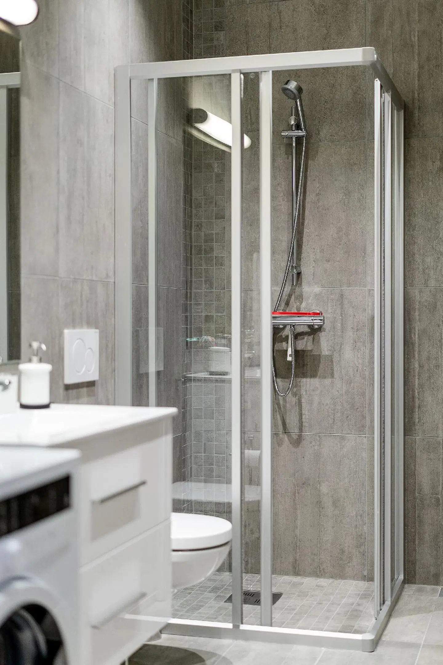 Høyden Apartments Badezimmer