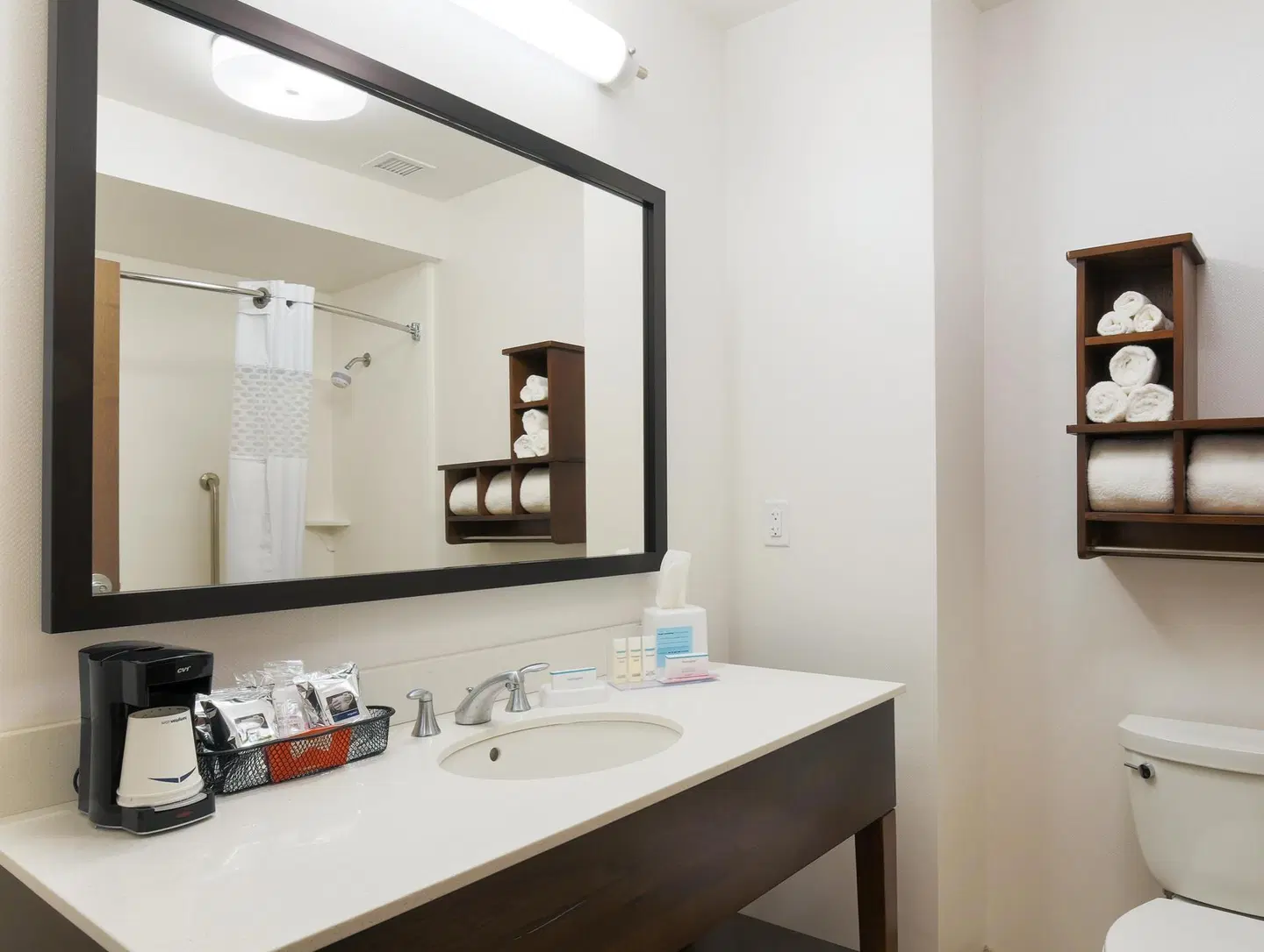 Hampton Inn & Suites Dallas/Frisco North-FieldhouseUSA Badezimmer