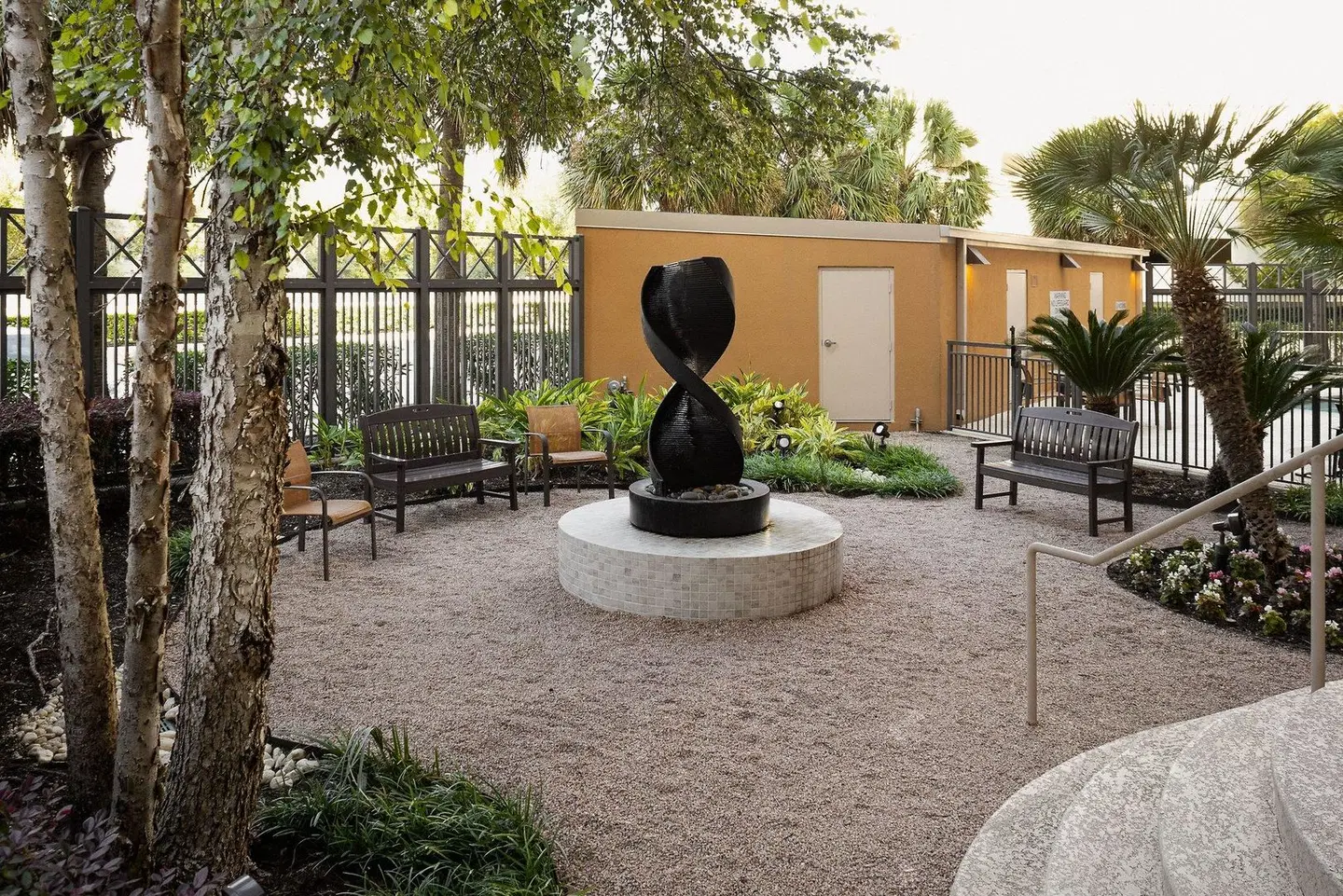 Courtyard by Marriott Houston Medical Center Terrasse