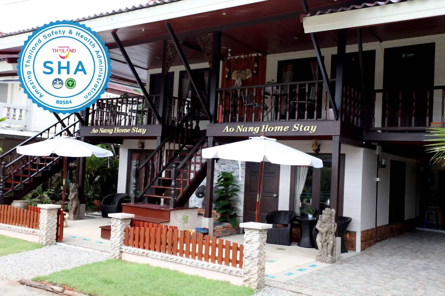 Ao Nang Home Stay Terrasse
