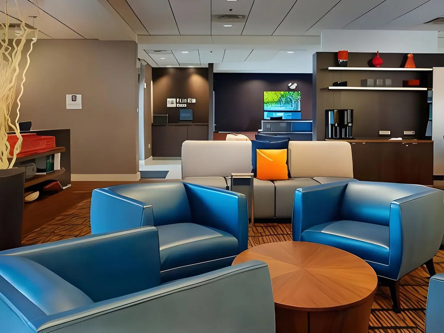 Courtyard by Marriott Fort Worth I-30 West Near NAS JRB LOUNGE_LOBBY