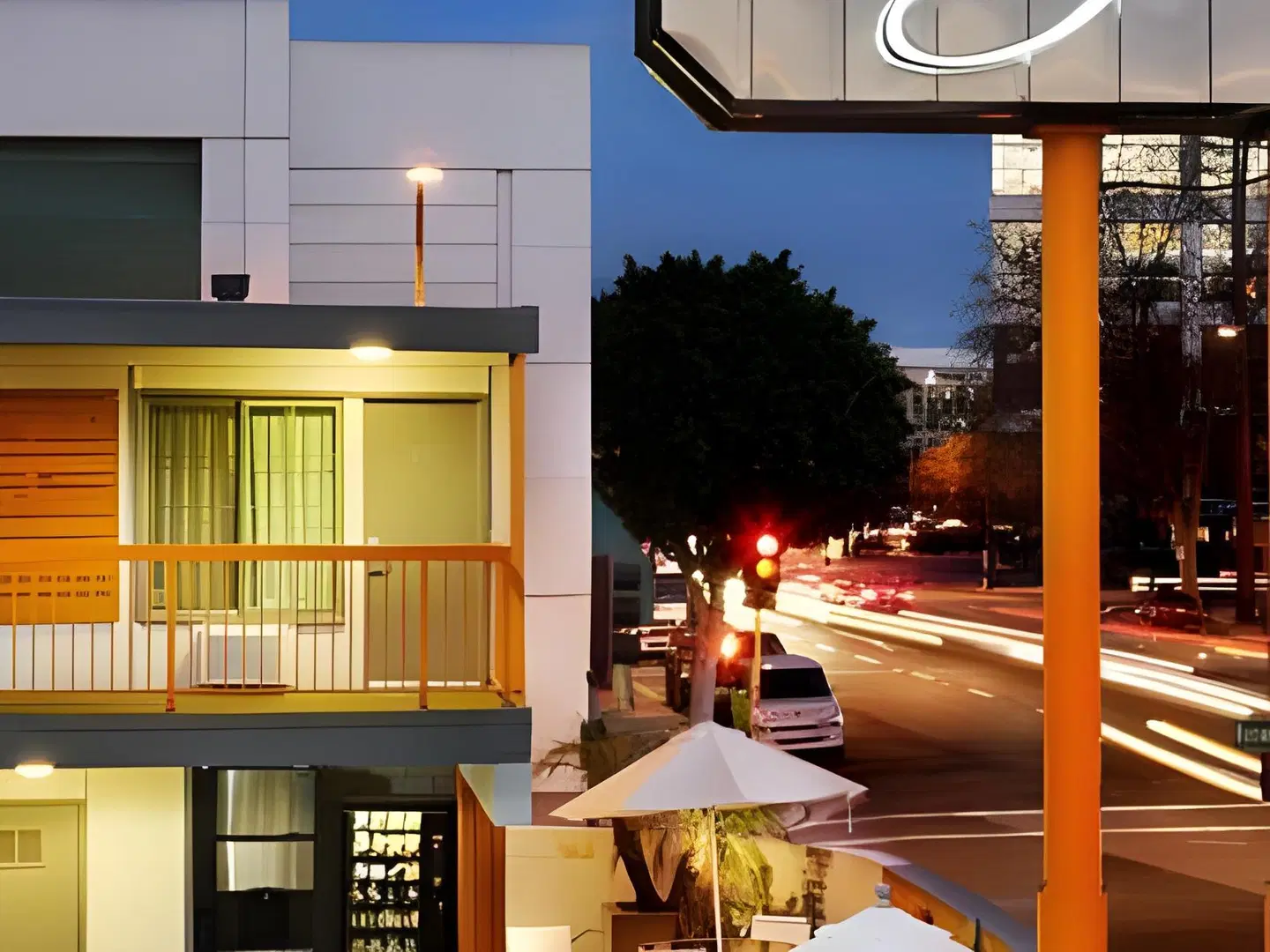 Tangerine Hotel Terrasse