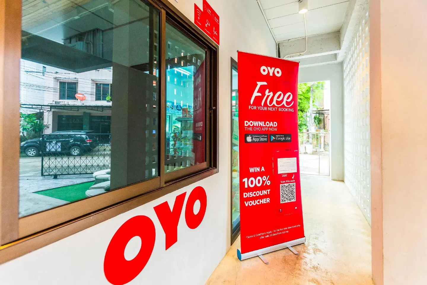 OYO 435 Frame Residence Landkarte
