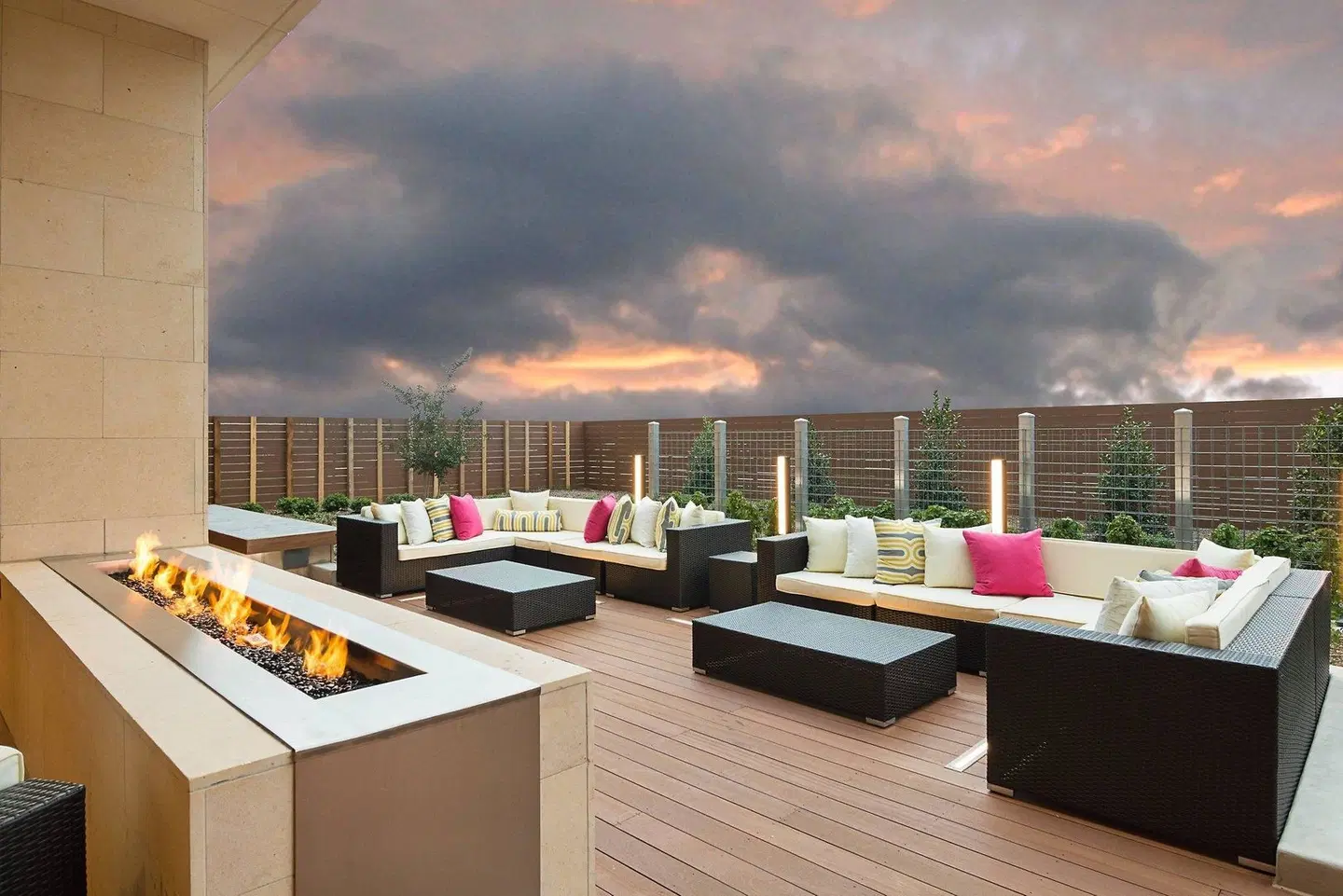 SpringHill Suites by Marriott Fort Worth Fossil Creek Terrasse
