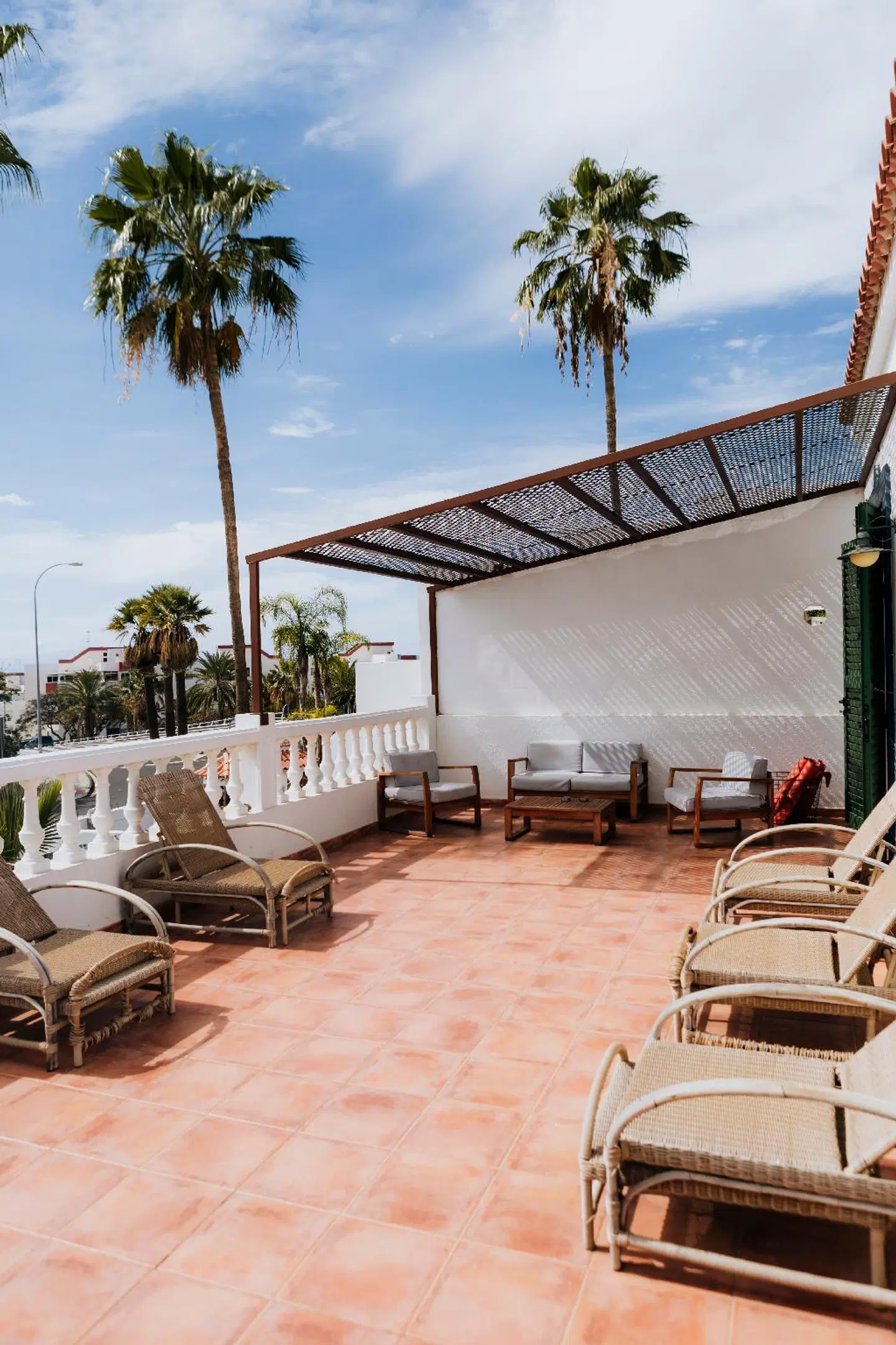 Endless Summer Hostel Terrasse
