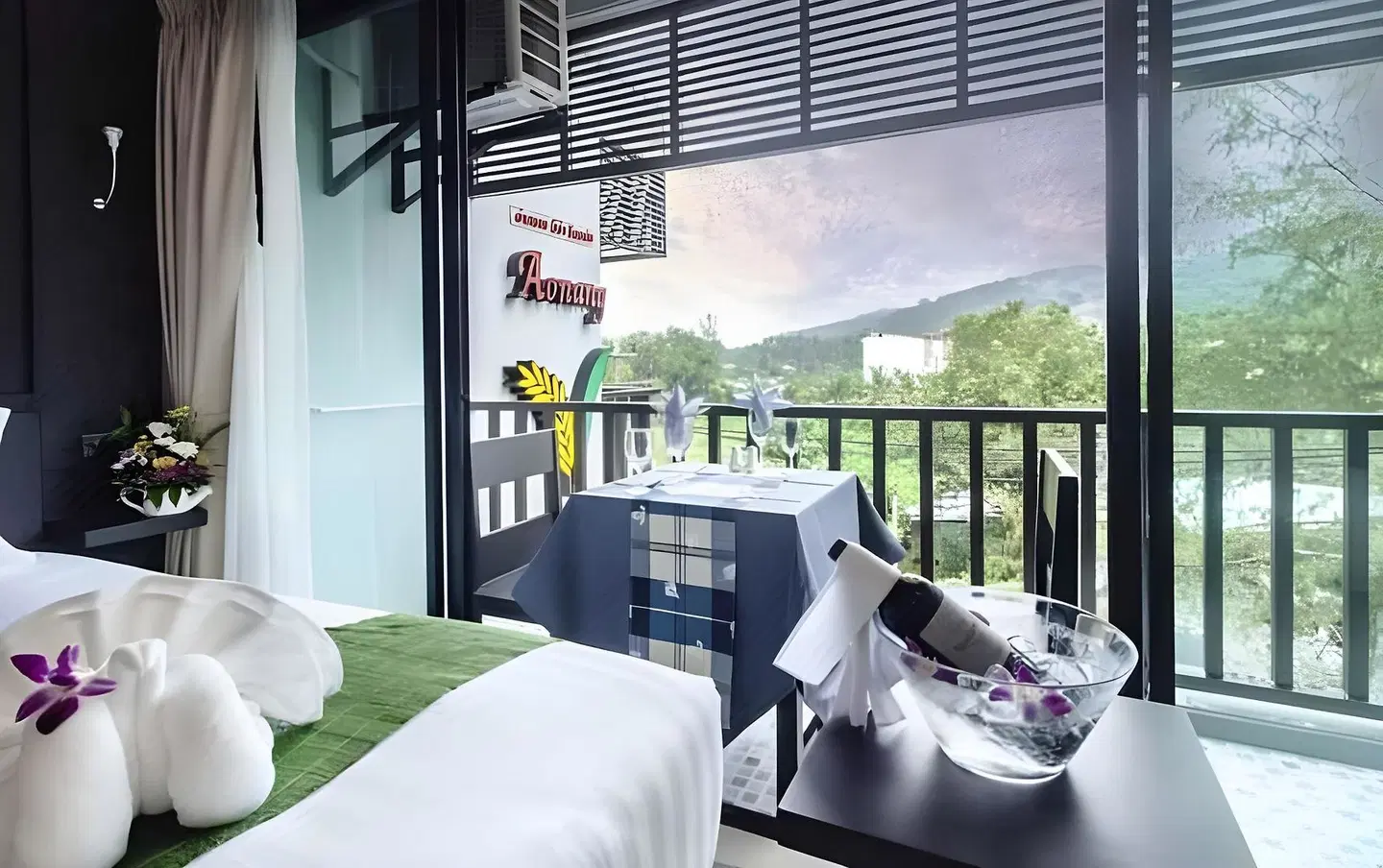 Aonang Viva Resort Terrasse