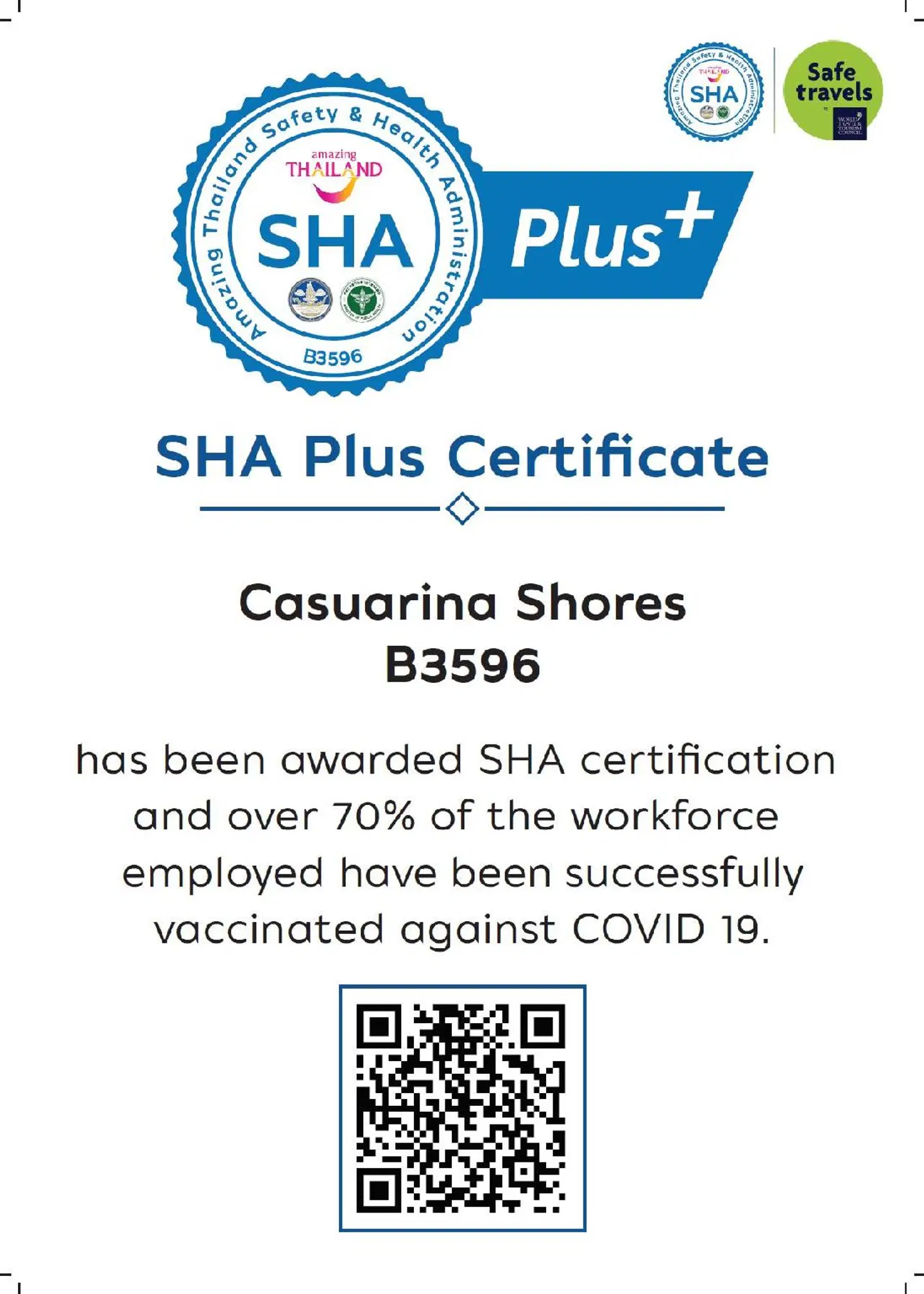 Casuarina Shores Apartment Landkarte