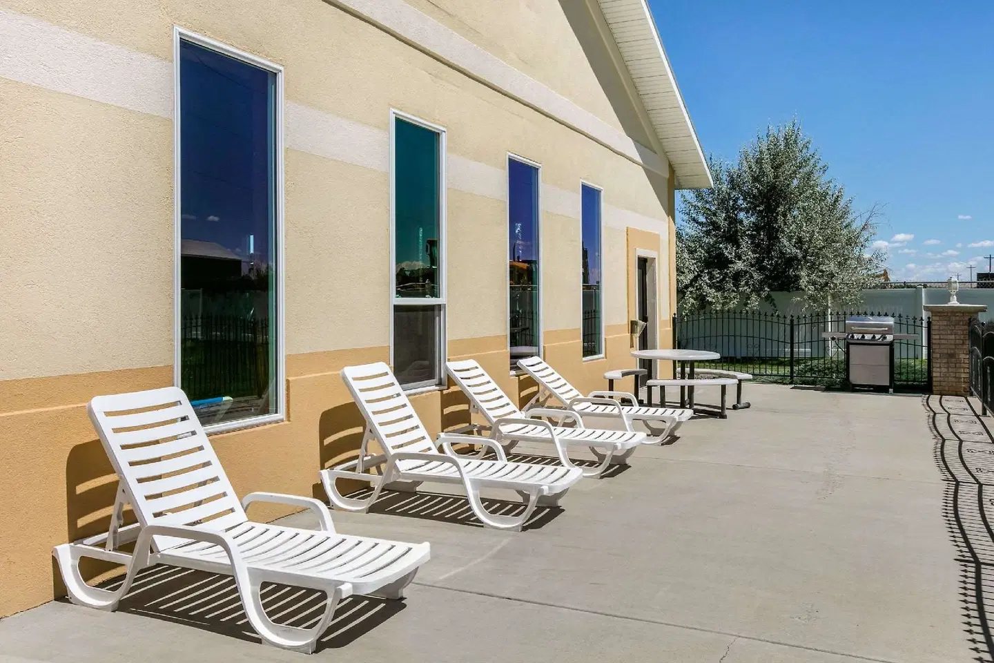 Comfort Inn Worland Terrasse