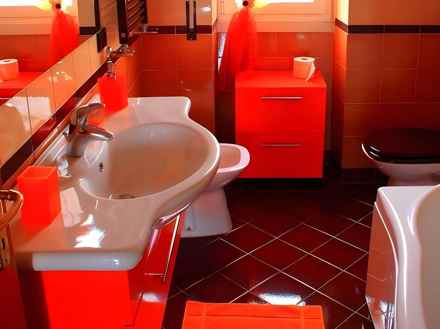 Hello Roma B&B Badezimmer