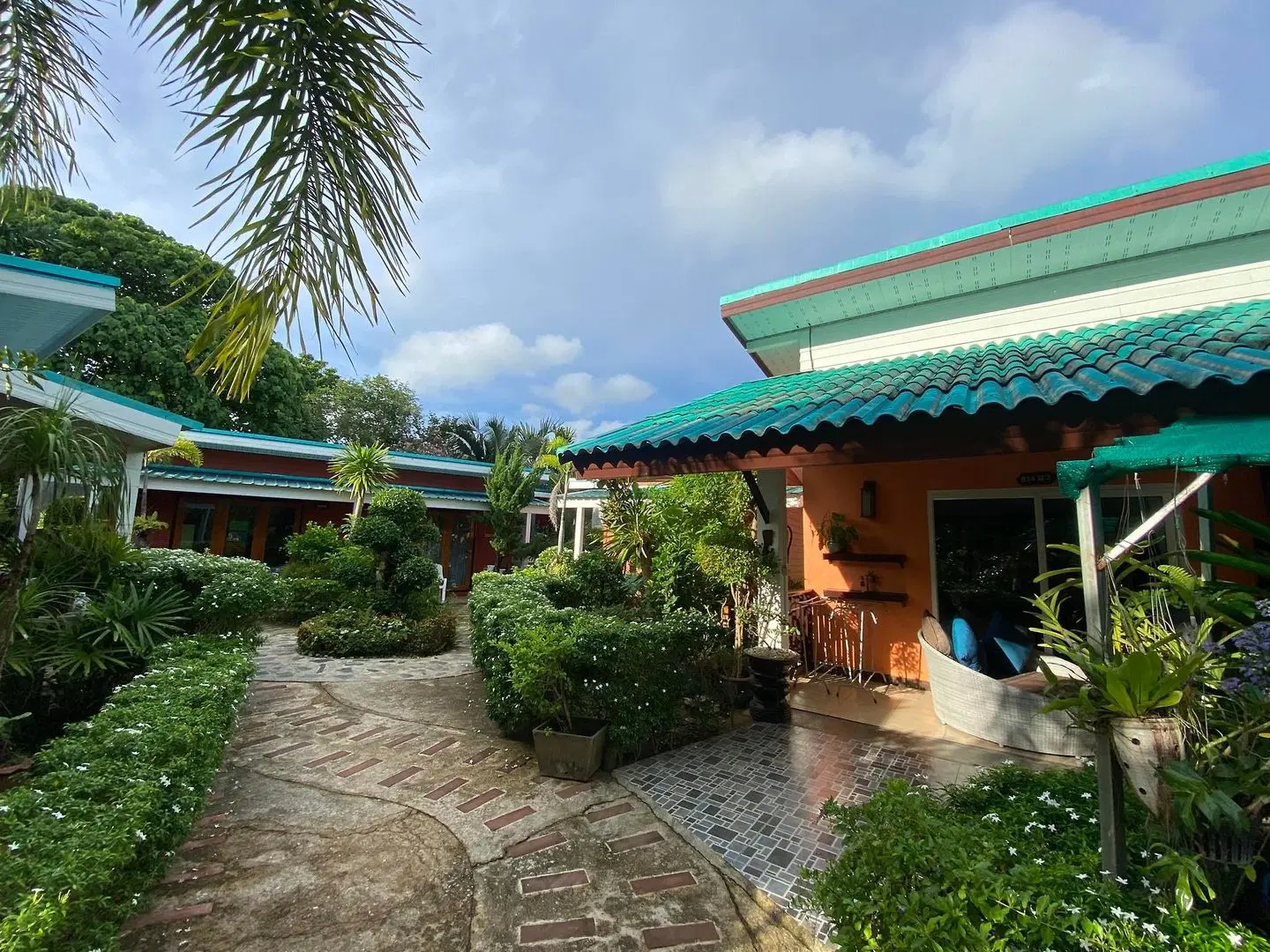 Thai Smile Bungalow Garten