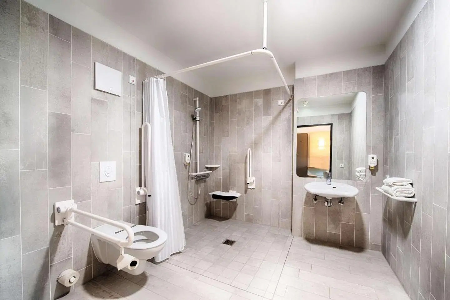 B&B Hotel Rostock-Hafen Badezimmer