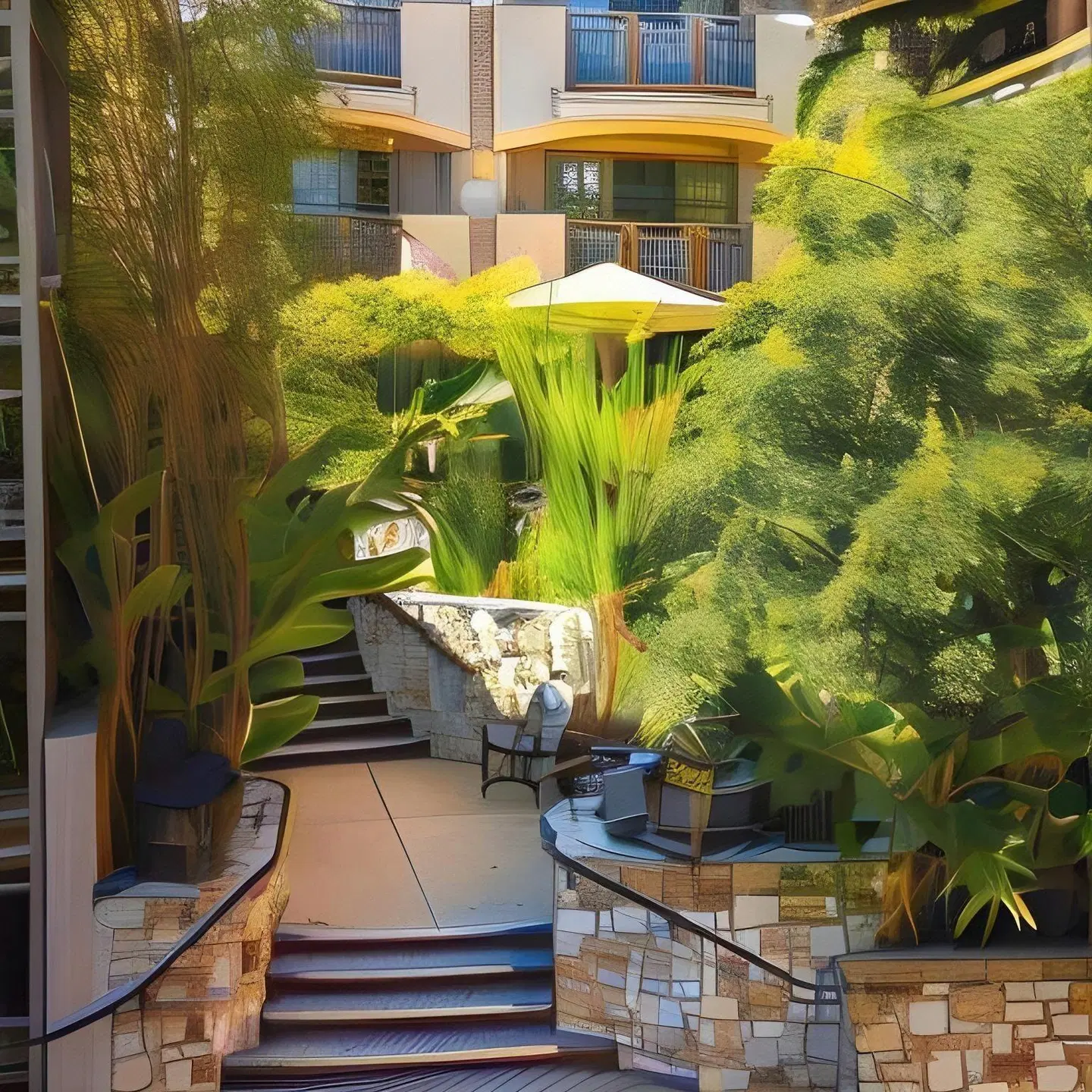 Tradewinds Carmel Garten