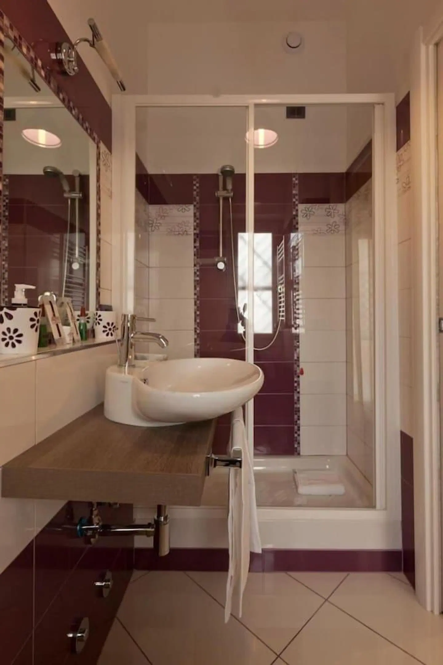 Relais Tiburtina Badezimmer